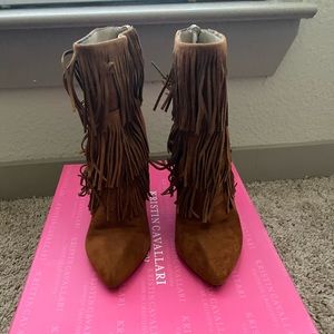 Kristin Cavallari fringe boots